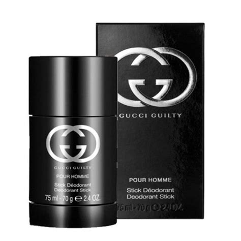 gucci guilty pour homme by gucci deodorant stick 2.4 oz|Gucci deodorant price.